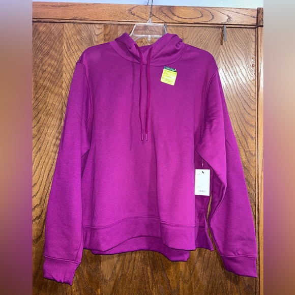 Tek Gear XXL Berry Ultrasoft Fleece Hoodie NWT - Picture 4 of 6